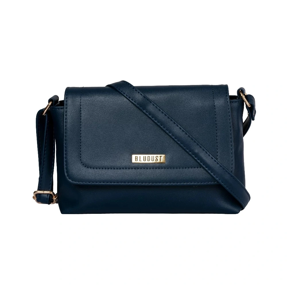 Buy Blu dust Blue Trendy Sling Bags Online In India